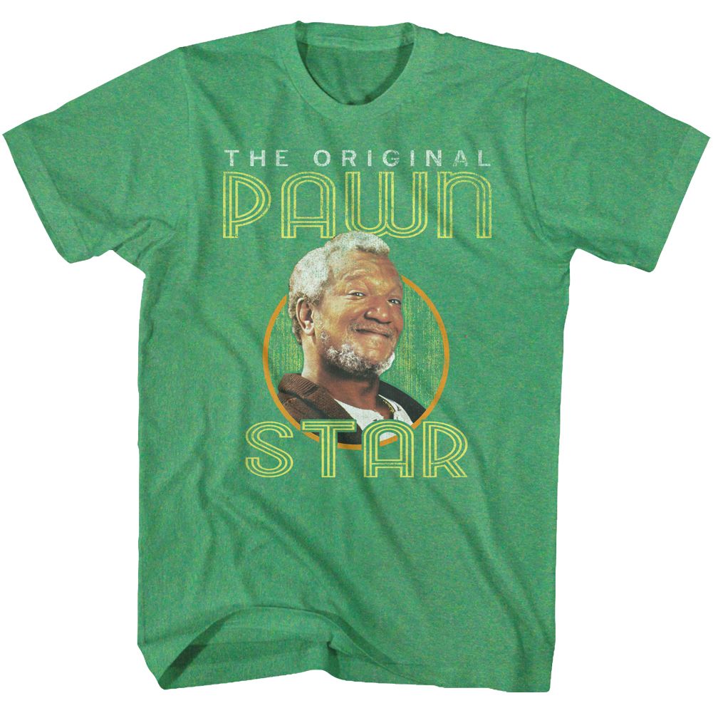 Redd Foxx - Pawn Star 2 - Short Sleeve - Heather - Adult - T-Shirt