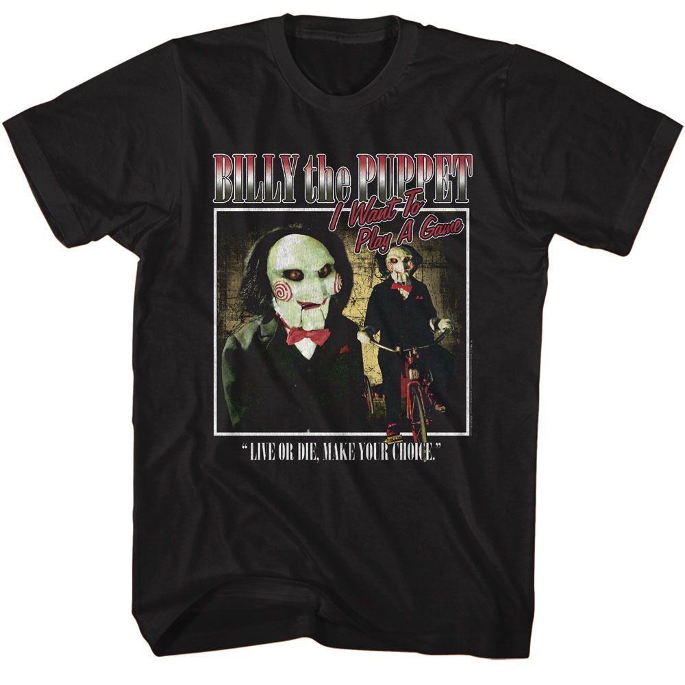 Saw - Two Image Square - Short Sleeve - Adult - T-Shirt