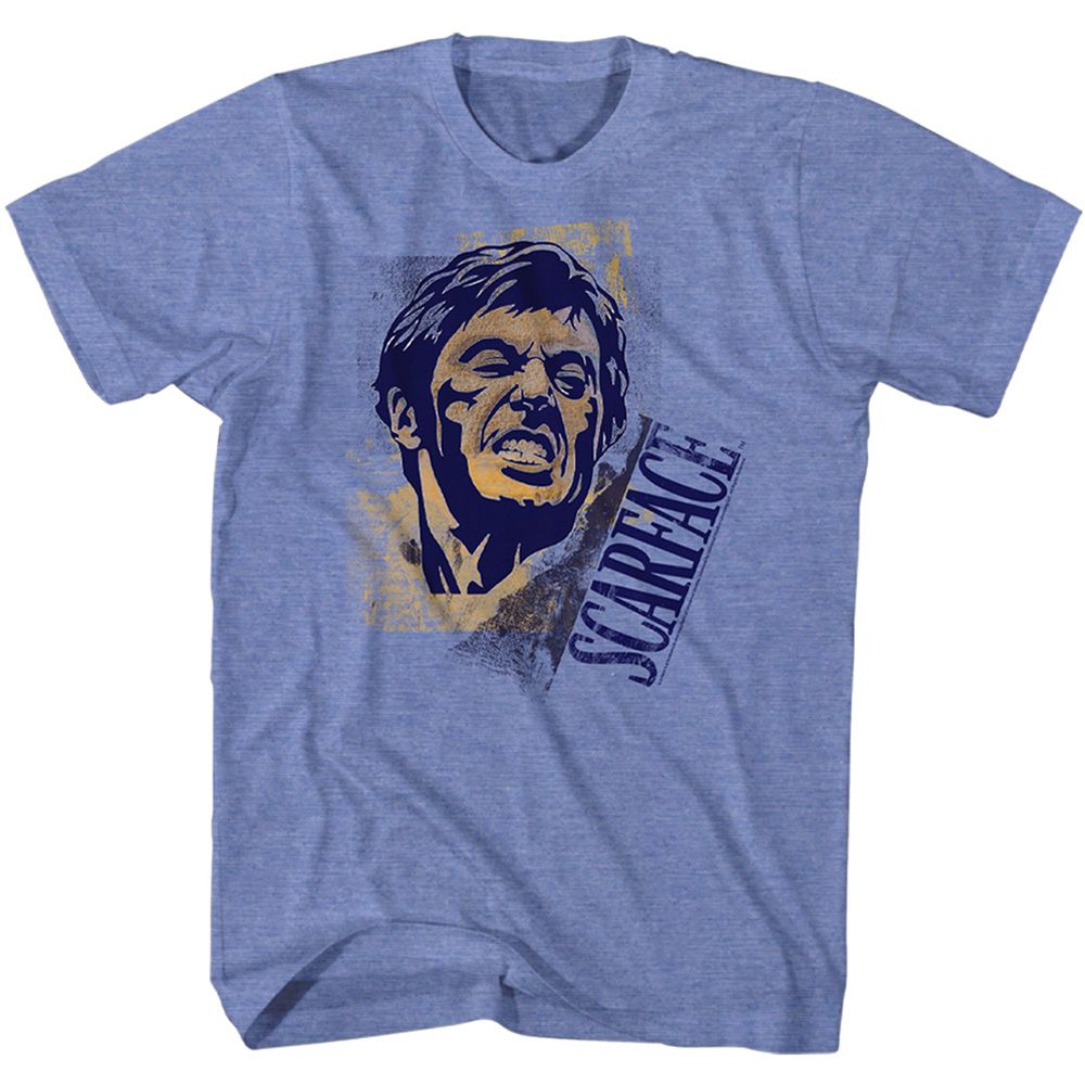 Scarface - Say Cheese - Short Sleeve - Heather - Adult - T-Shirt