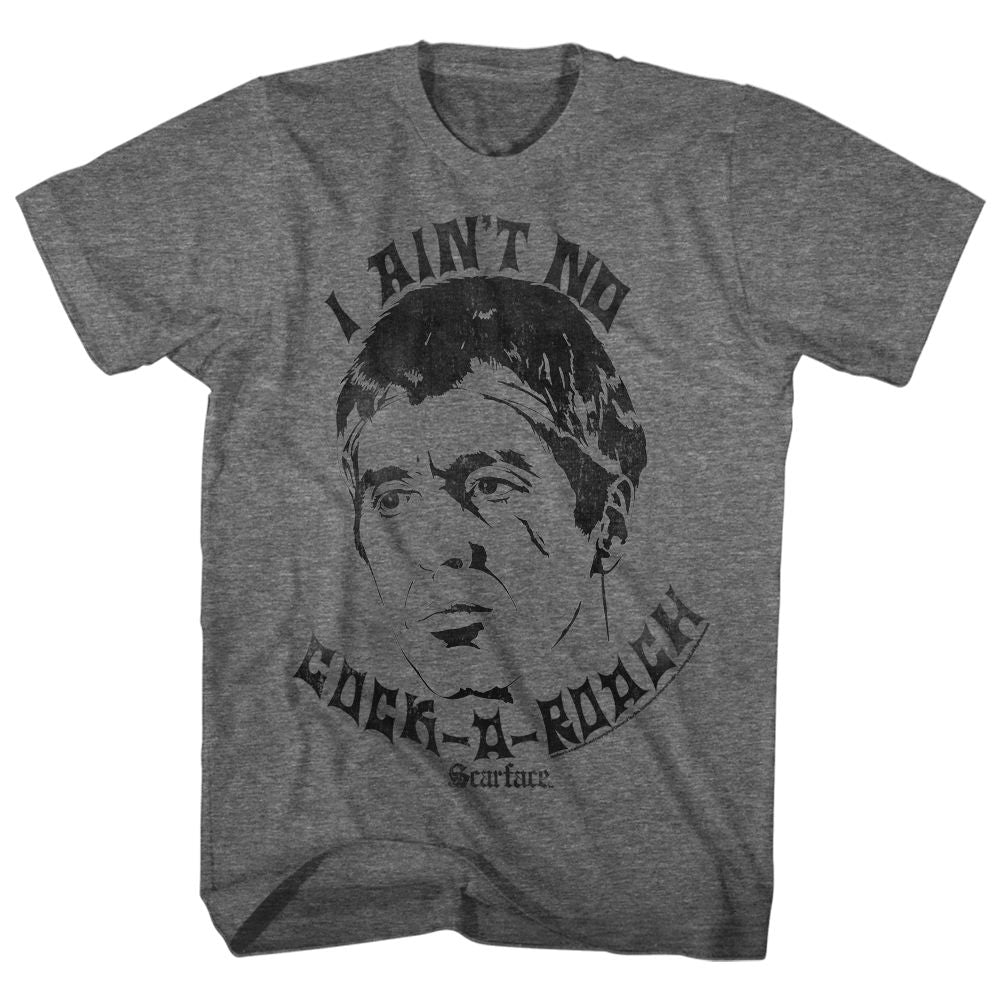 Scarface - Aint No Cockroach - Short Sleeve - Heather - Adult - T-Shirt