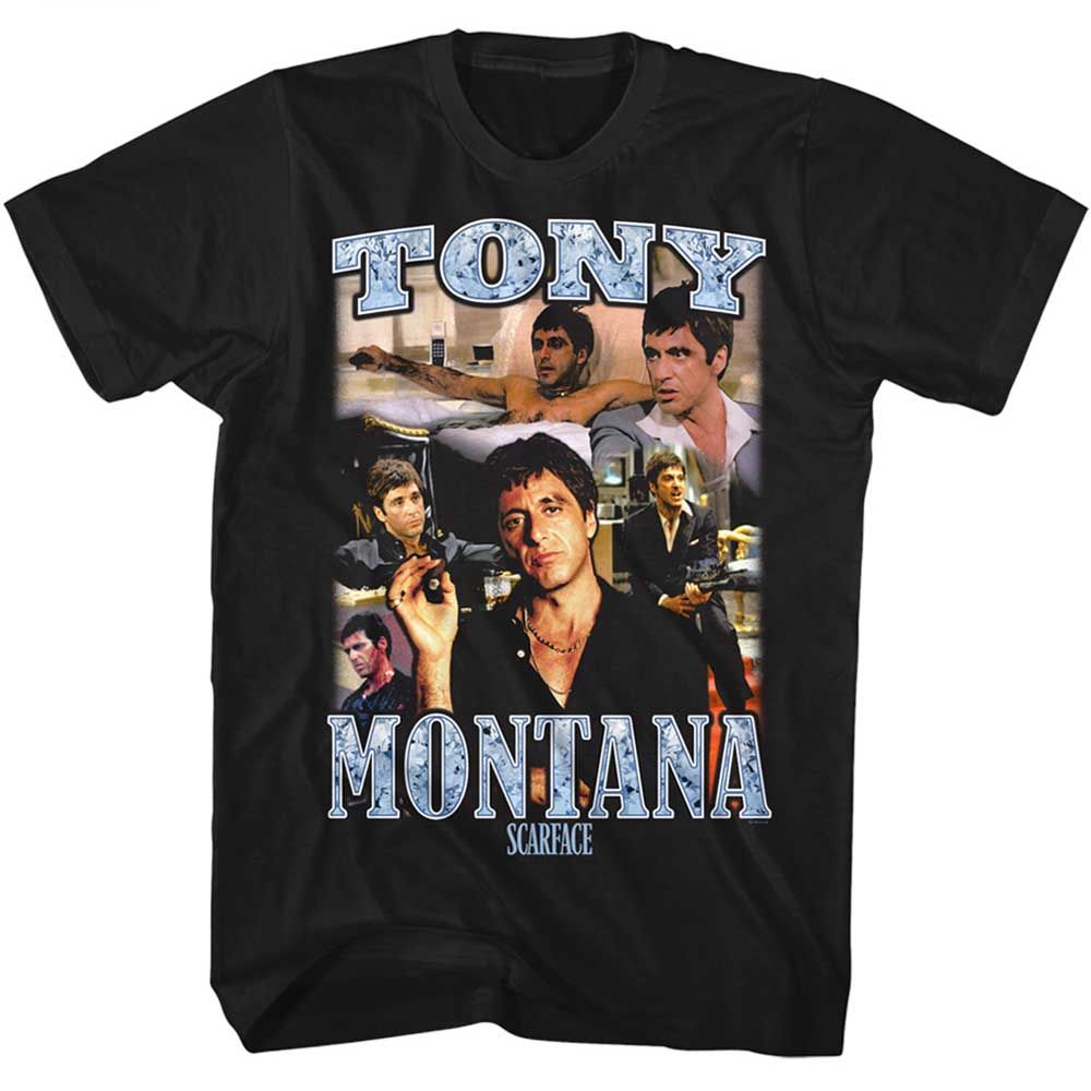Scarface - Collage 2 - Short Sleeve - Adult - T-Shirt