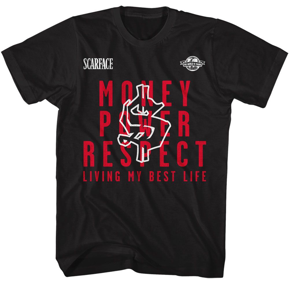 Scarface - Living My Best Life - Short Sleeve - Adult - T-Shirt