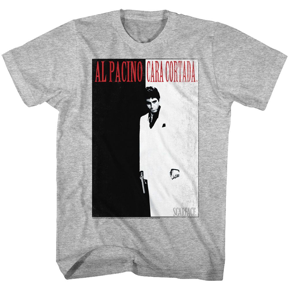 Scarface - Cortada - Short Sleeve - Heather - Adult - T-Shirt