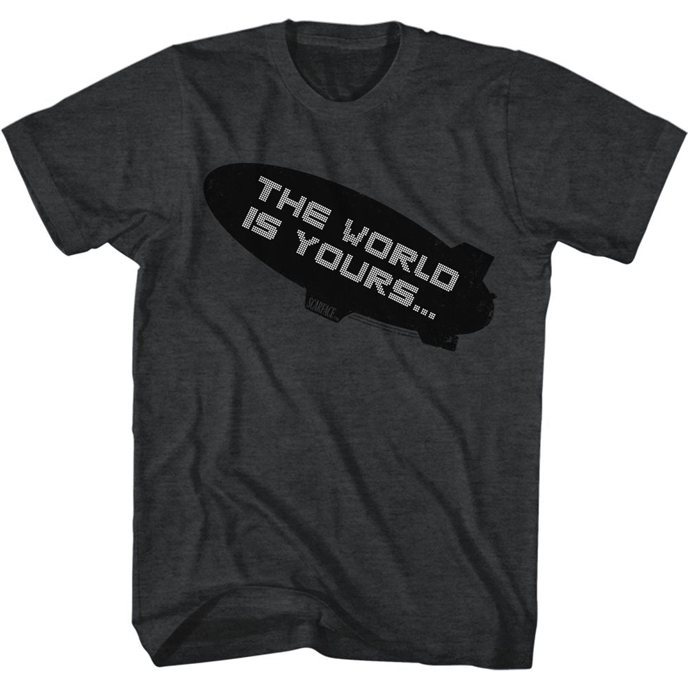 Scarface - Blimp - Short Sleeve - Heather - Adult - T-Shirt