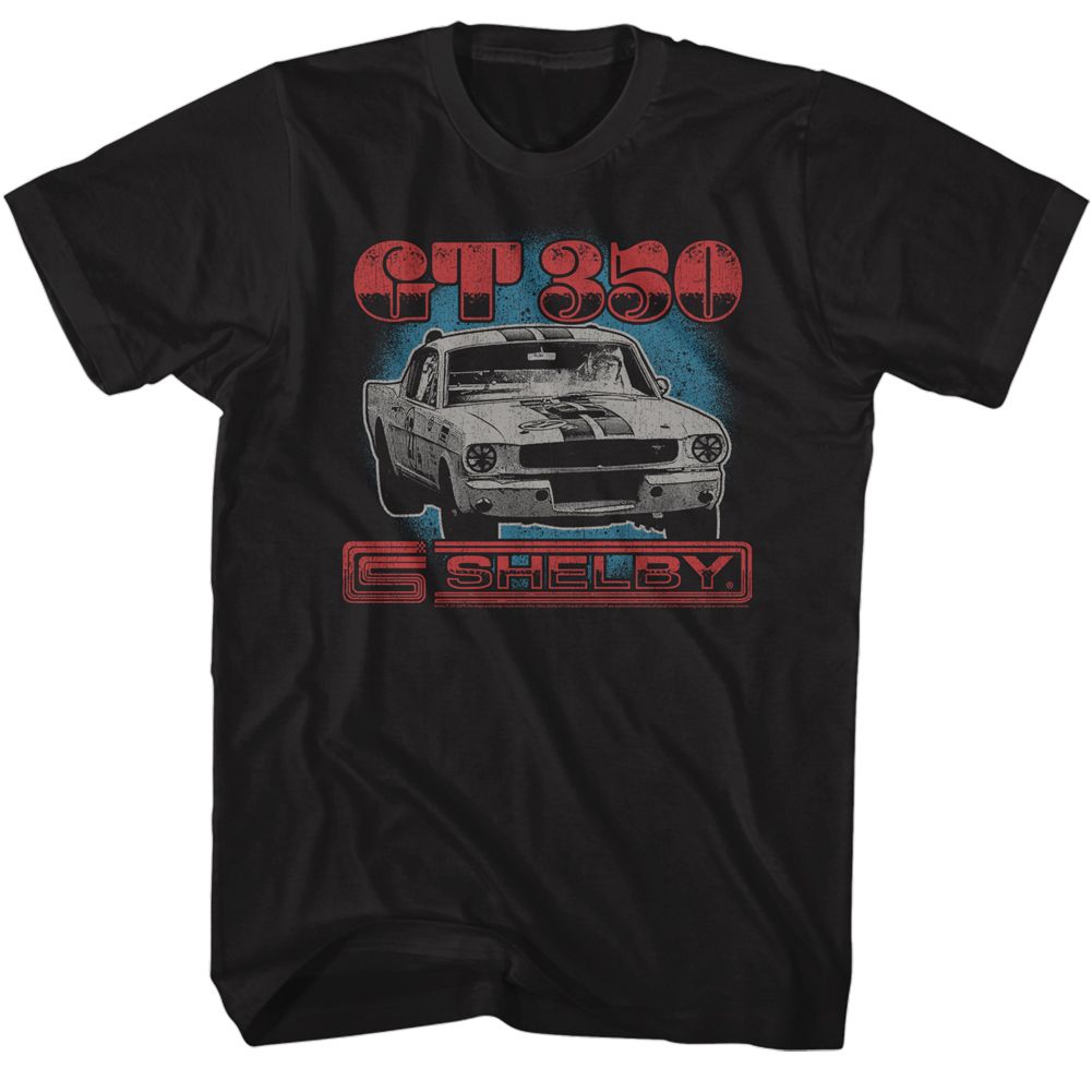 Carroll Shelby - Tricolor GT 350 - Short Sleeve - Adult - T-Shirt