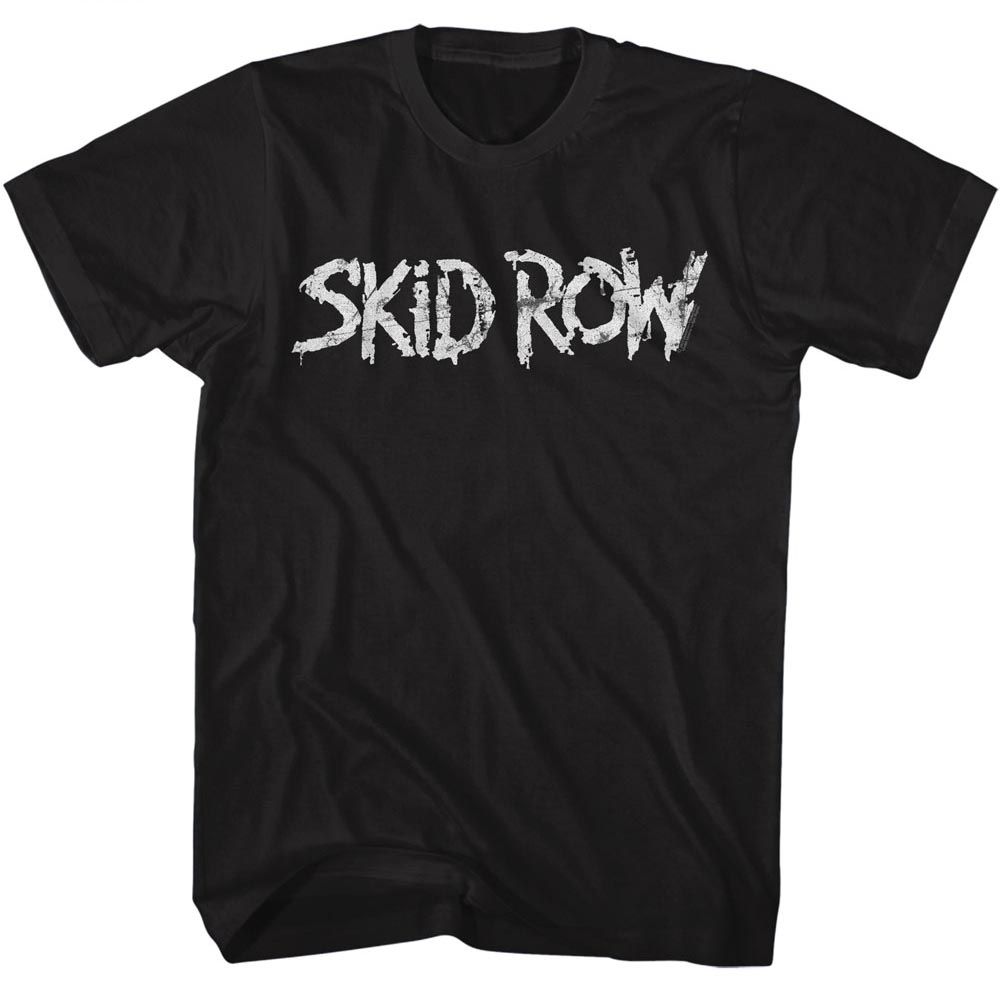 Skid Row - Whitish Logo - Short Sleeve - Adult - T-Shirt