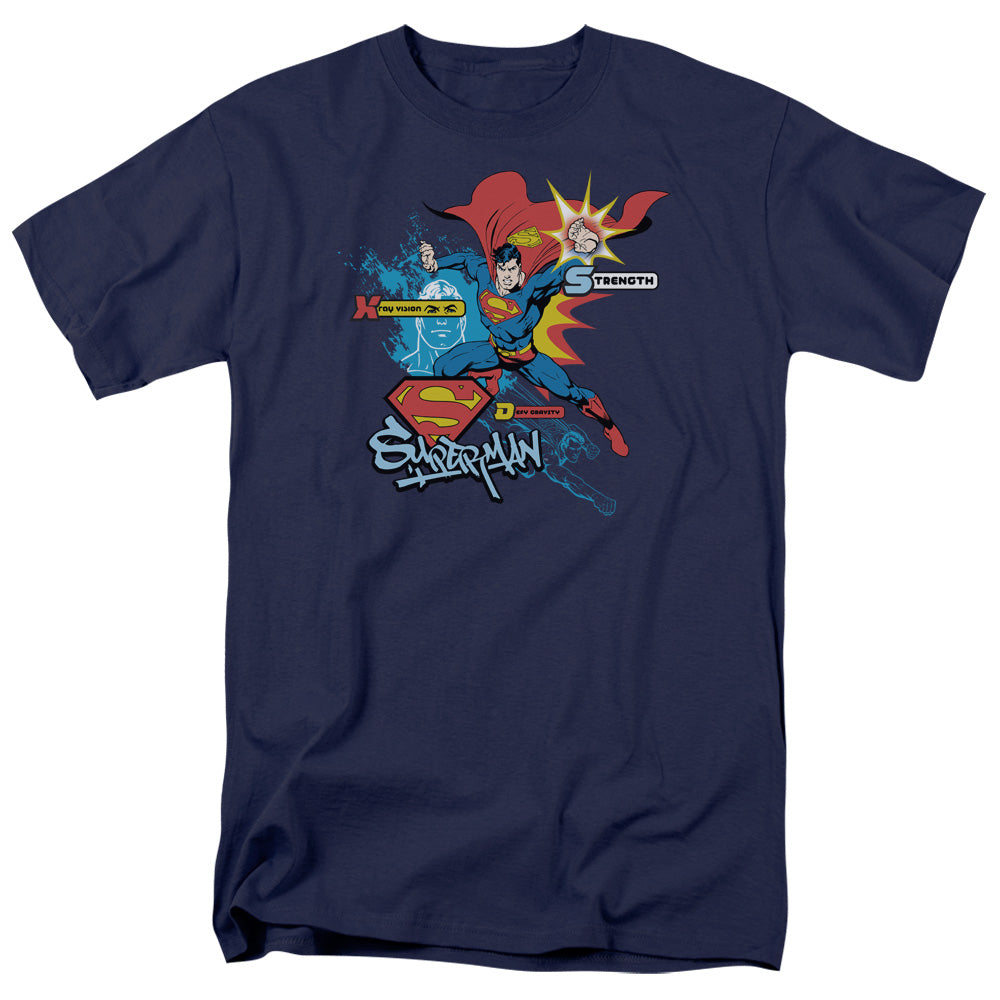 DC Comics - Superman - Abilities - Adult T-Shirt