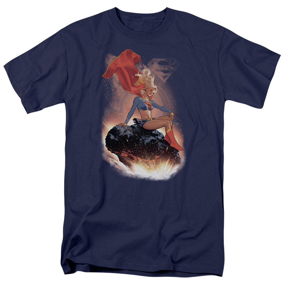 DC Comics - Supergirl - Ride It Out - Adult T-Shirt
