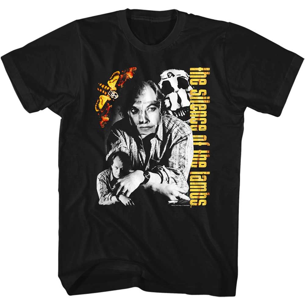 Silence Of The Lambs - Buffalo Bill Collage - Short Sleeve - Adult - T-Shirt
