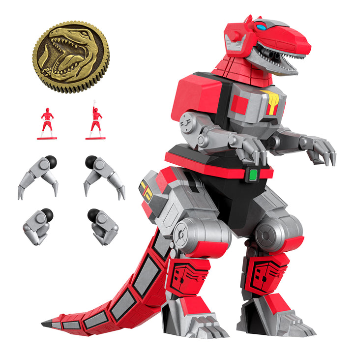 Power Rangers 8 Inch Action Figure Ultimates - Tyrannosaurus Rex Zord