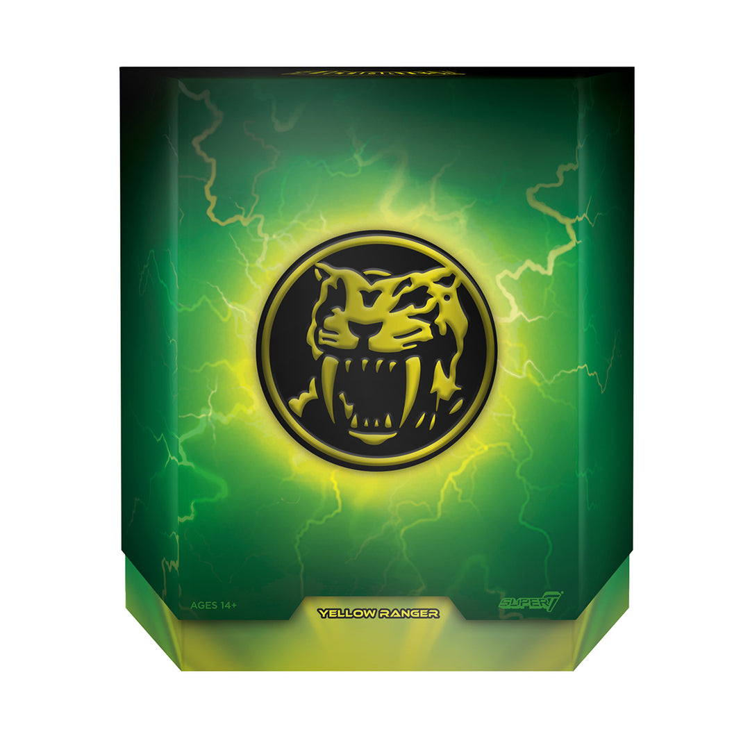 Power Rangers 8 Inch Action Figure Ultimates - Yellow Power Ranger