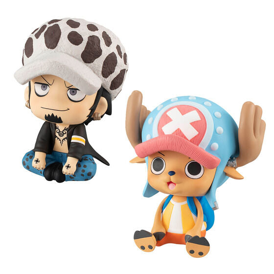 Megahouse One Piece Look Up Series Tony Tony Chopper & Trafalgar Law 2-Piece Figure Set With Gift