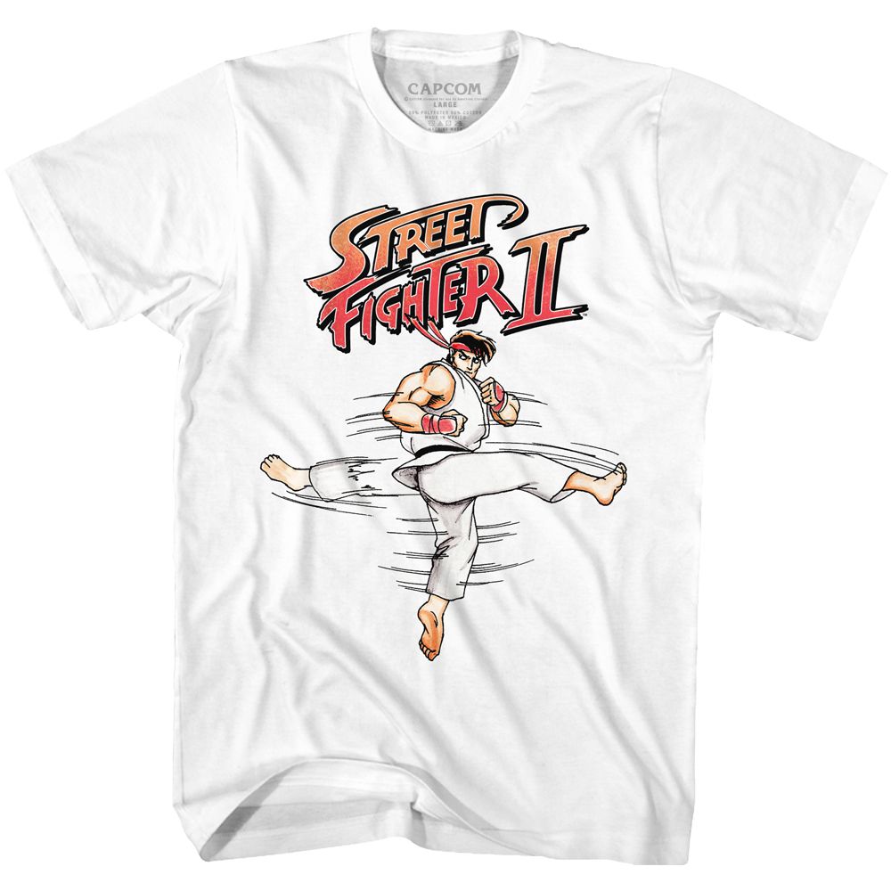 Street Fighter - Roundhouse - Short Sleeve - Adult - T-Shirt