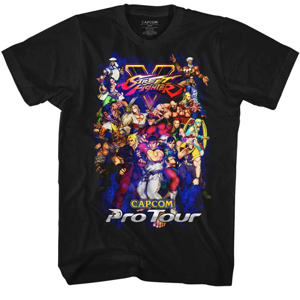 Street Fighter - Pro Tour 2 - Short Sleeve - Adult - T-Shirt