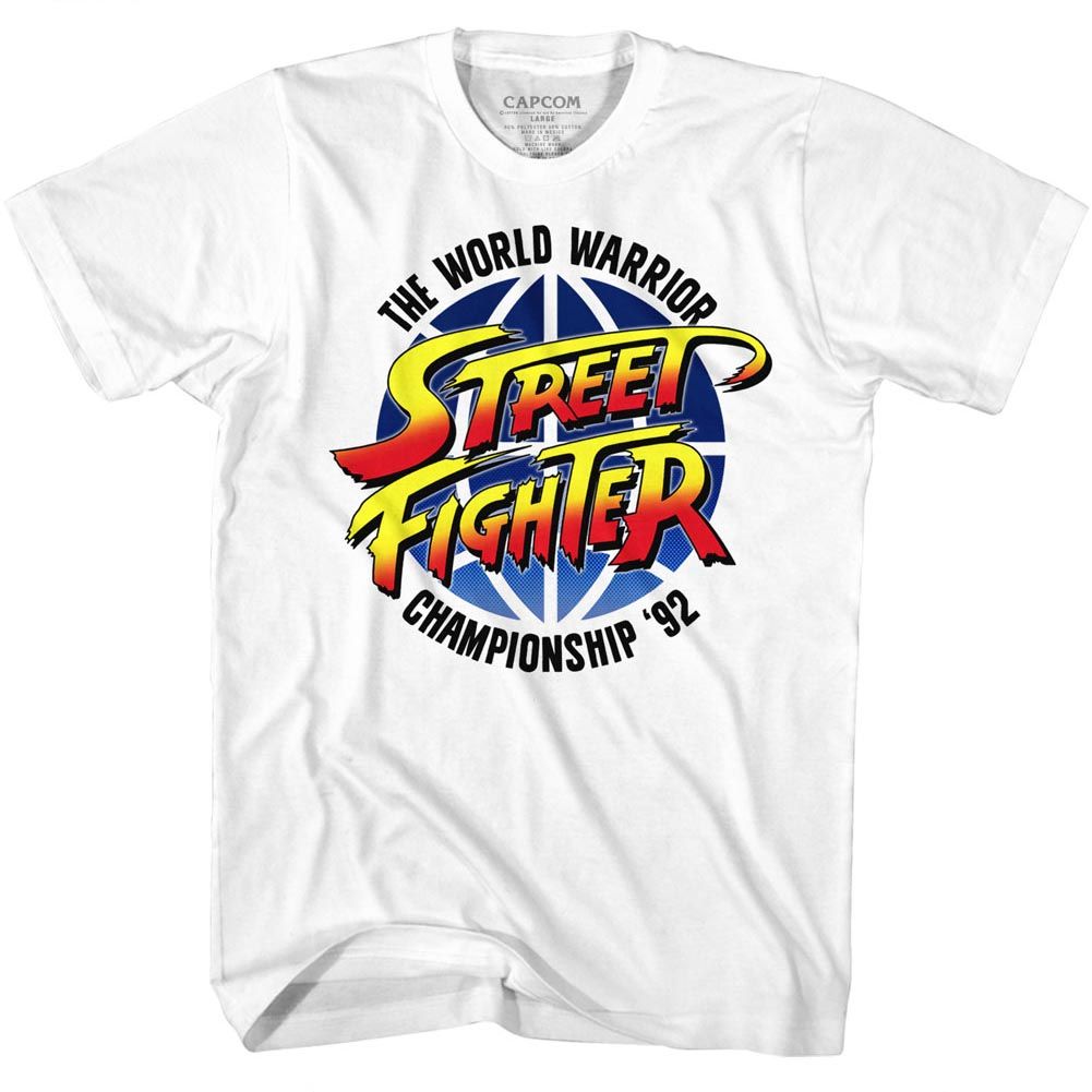 Street Fighter - World Warrior 2 - Short Sleeve - Adult - T-Shirt