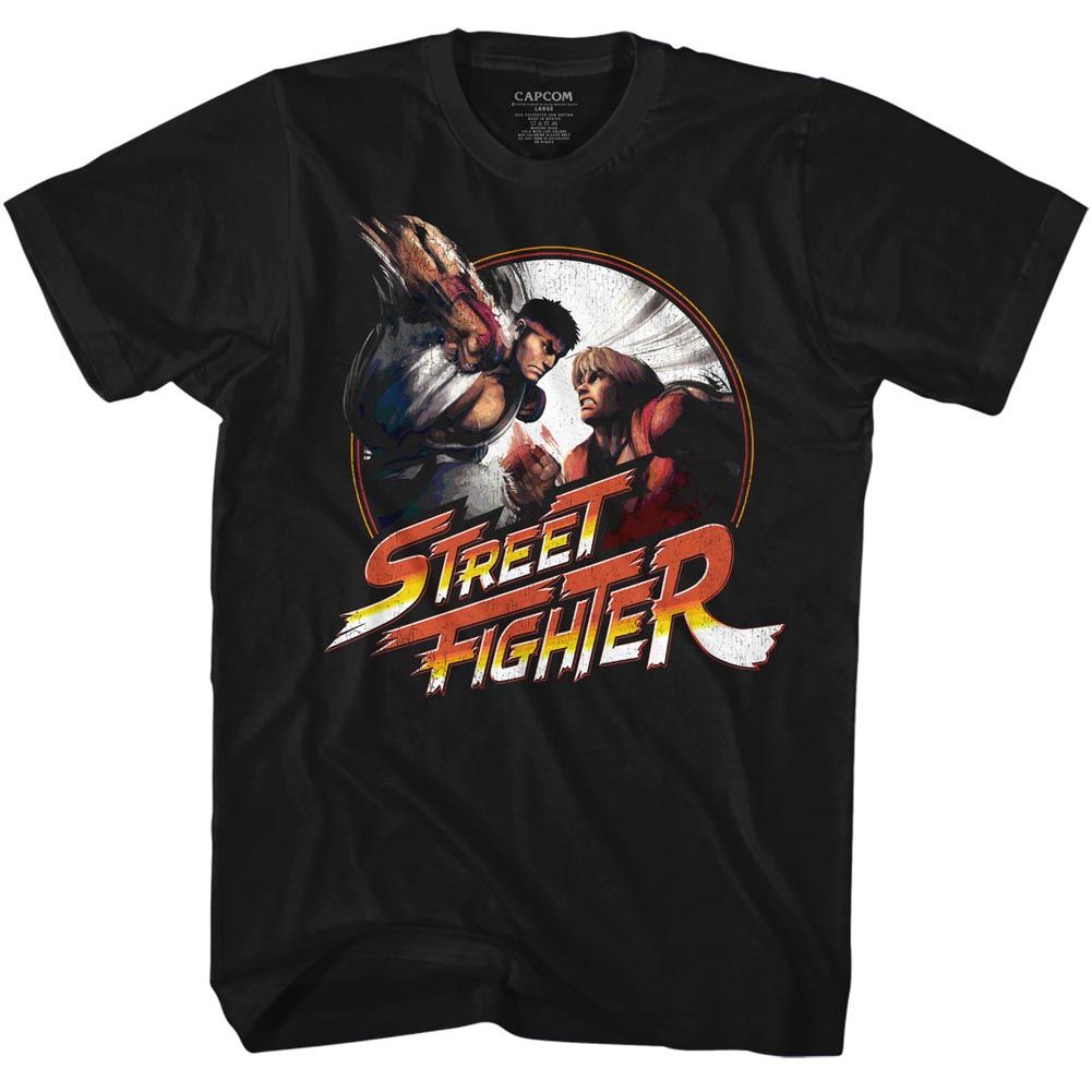 Street Fighter - Punchy - Short Sleeve - Adult - T-Shirt