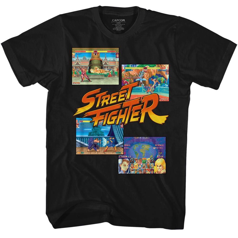 Street Fighter - Multi Hit 2 - Short Sleeve - Adult - T-Shirt