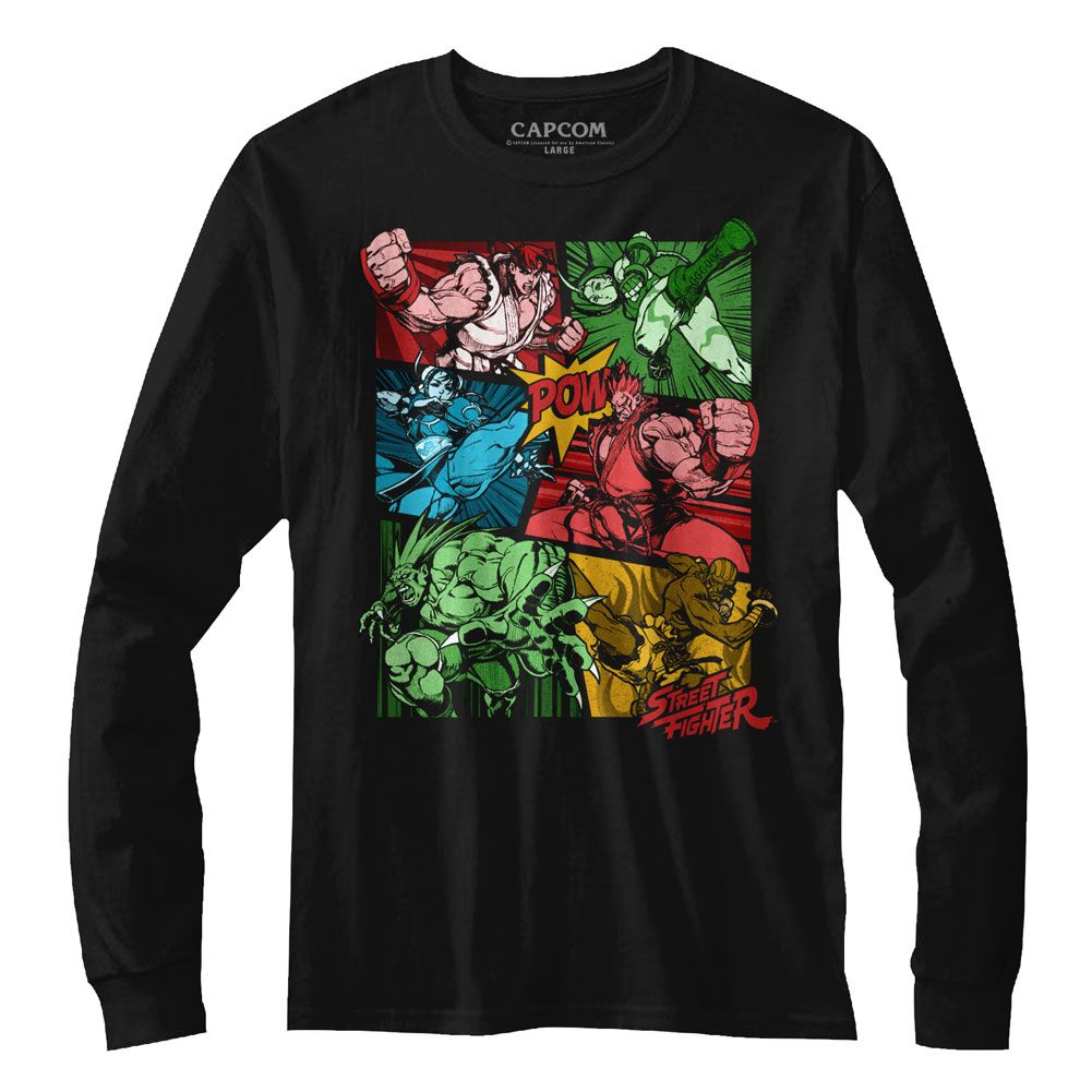 Street Fighter - Comic - Long Sleeve - Adult - T-Shirt