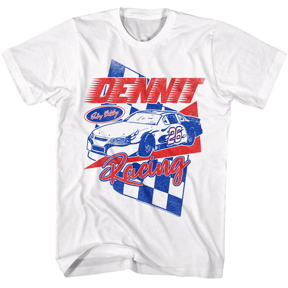 Talladega Nights - Dennit Racing - Licensed Adult Short Sleeve T-Shirt –  YourFavoriteTShirts, image size:1000x1000