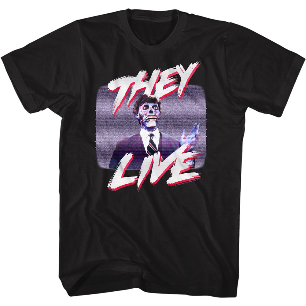 They Live - Politicians Speech - Short Sleeve - Adult - T-Shirt
