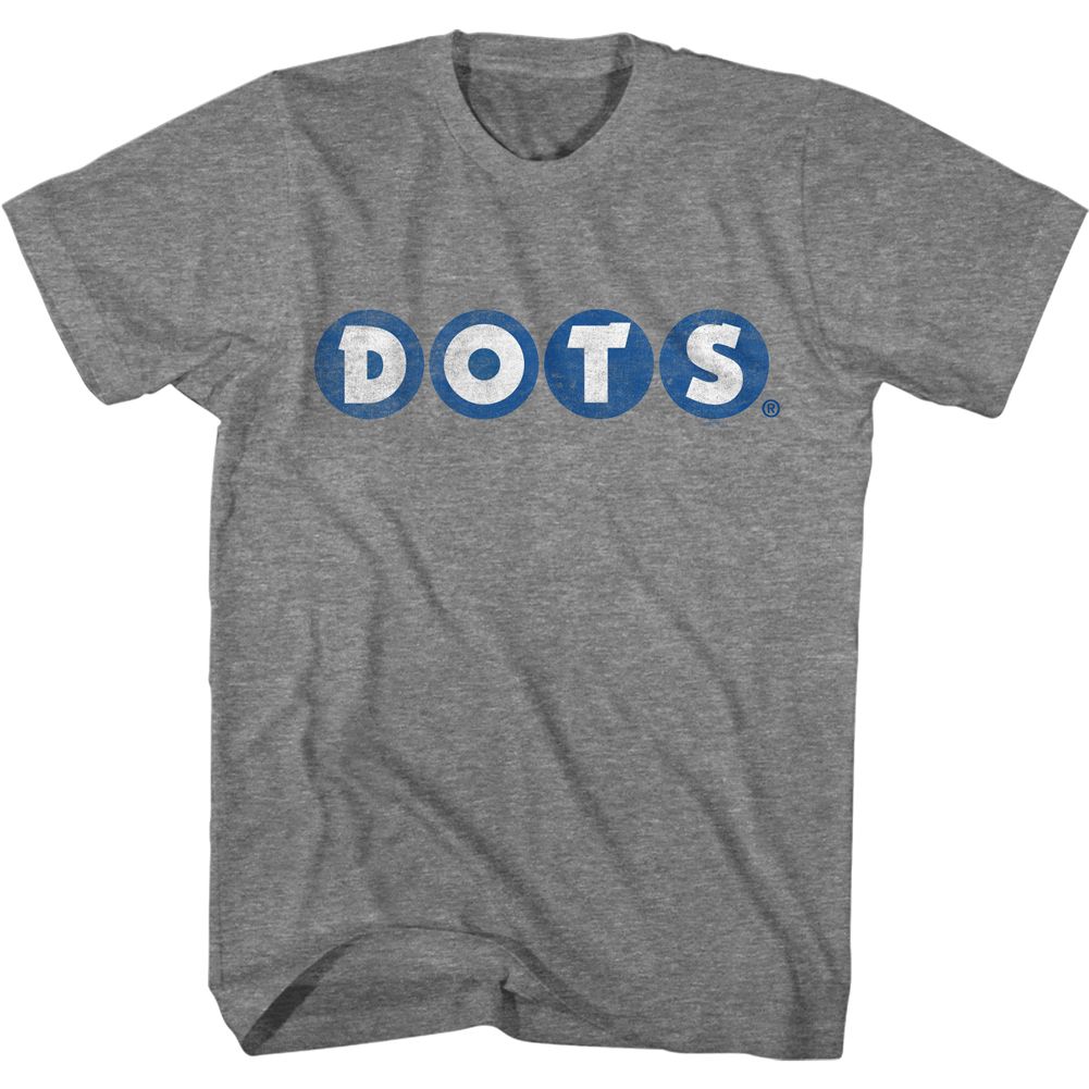 Tootsie Roll - Dots - Short Sleeve - Heather - Adult - T-Shirt