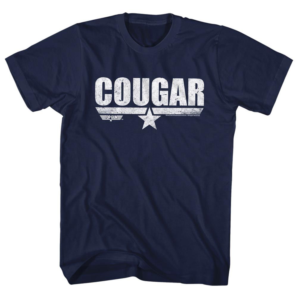 Top Gun - Cougar - Short Sleeve - Adult - T-Shirt – YourFavoriteTShirts