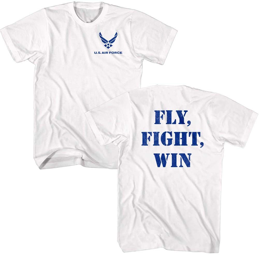 Air And Space Force - USAF Fly Fight Win - Short Sleeve - Adult - T-Shirt