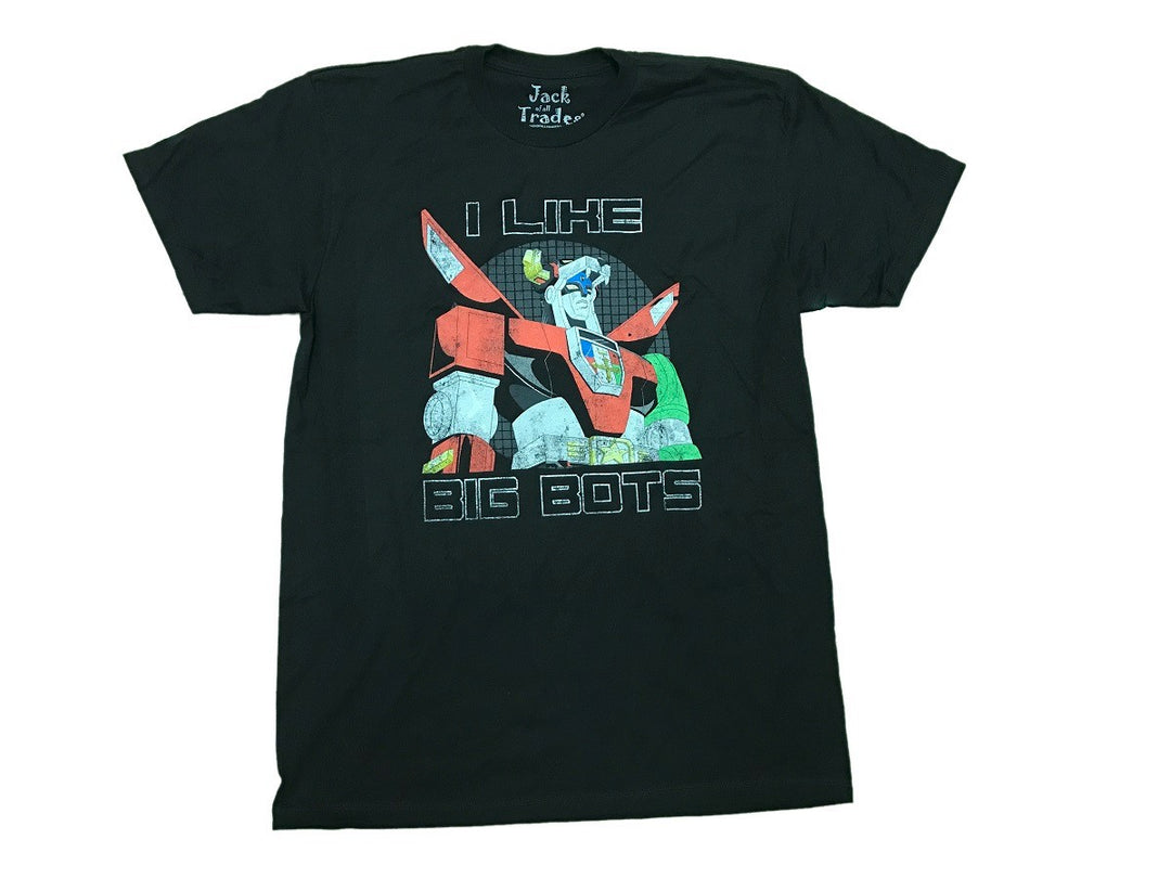 Voltron I Like Big Bots Adult T-Shirt