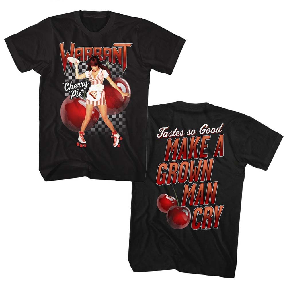 Warrant - Cherry Pie 3 - Short Sleeve - Adult - T-Shirt