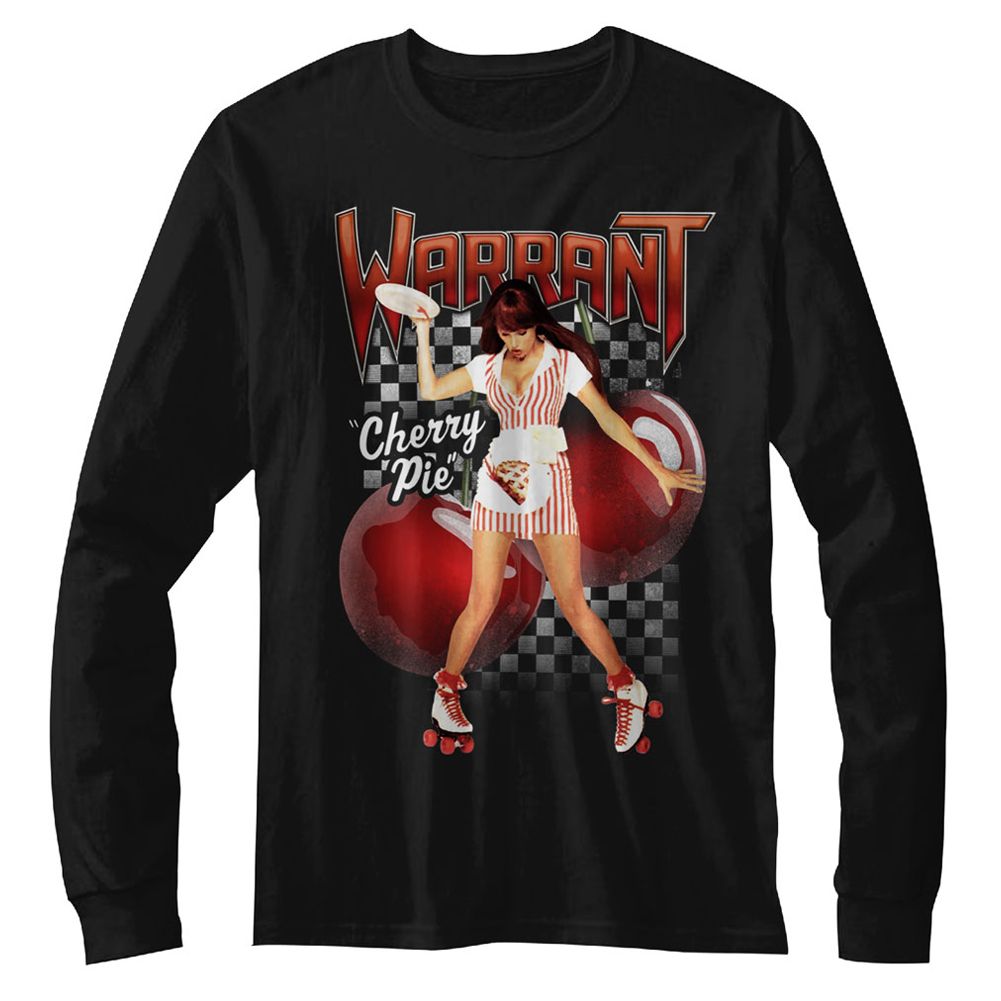 Warrant - Cherry Pie 2 - Long Sleeve - Adult - T-Shirt