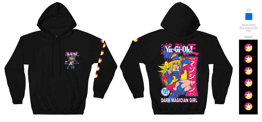 Yu-Gi-Oh! Duel Dark Magician Girl Licensed Adult Hoodie