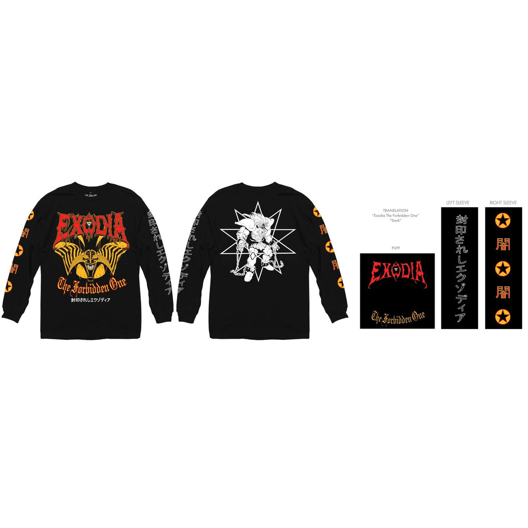 Yu-Gi-Oh! Duel The Forbidden One Licensed Adult Long Sleeve T-Shirt