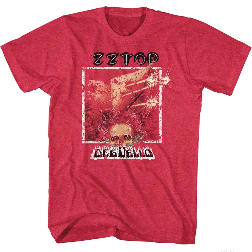 Zz Top - Deguello 2 - Short Sleeve - Heather - Adult - T-Shirt