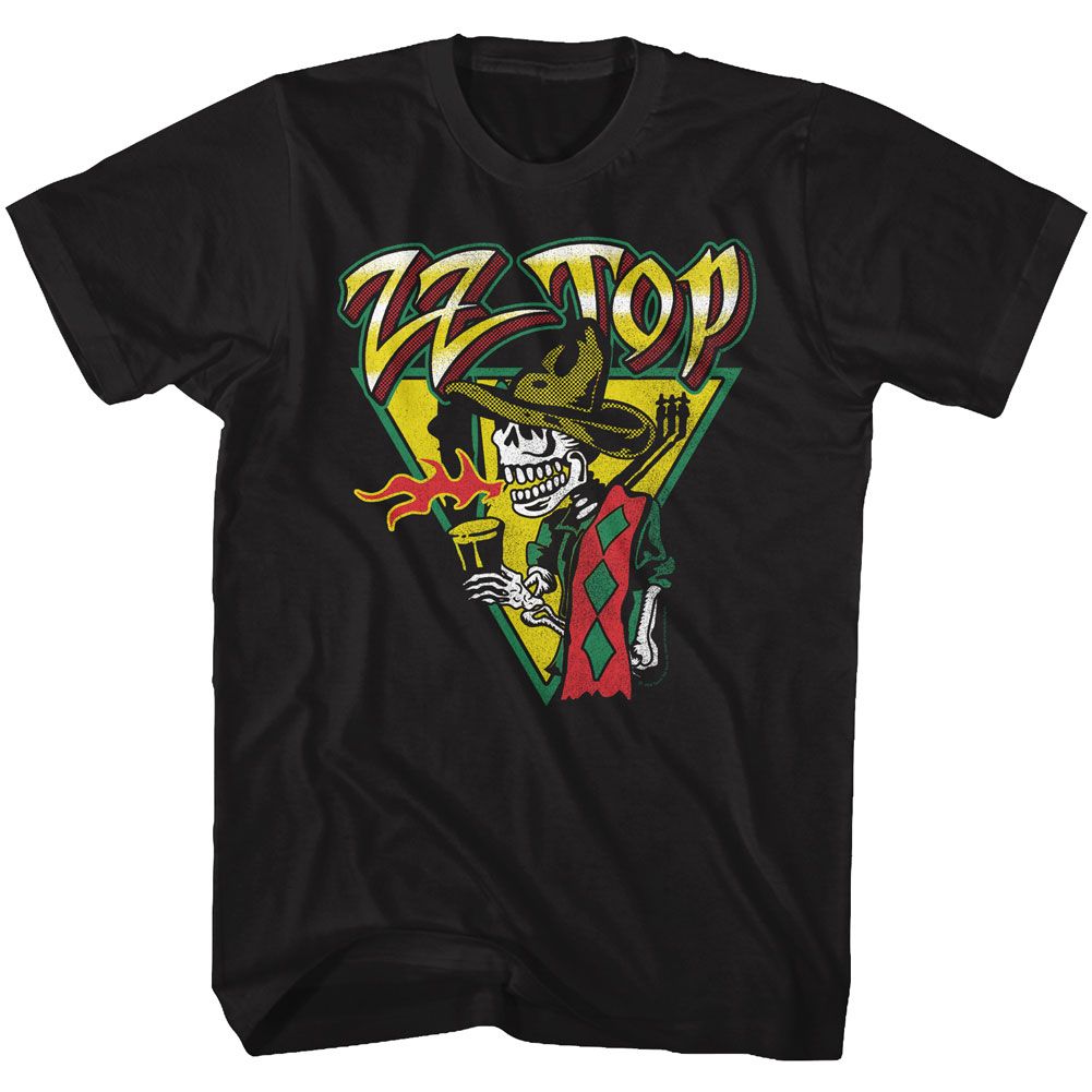 Zz Top - Dia De Los Mescalera - Short Sleeve - Adult - T-Shirt