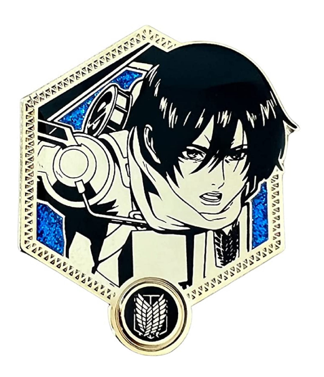 Attack on Titan Final Season Golden Mikasa Ackerman Collectible Enamel Pin