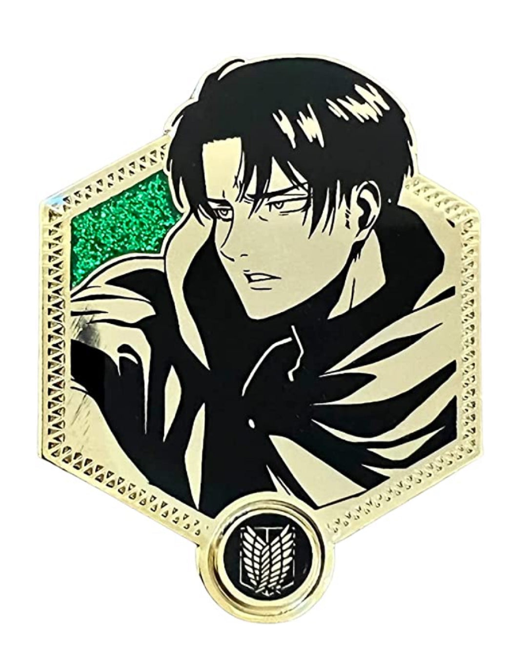 Attack on Titan Final Season Golden Captain Levi Collectible Enamel Pin