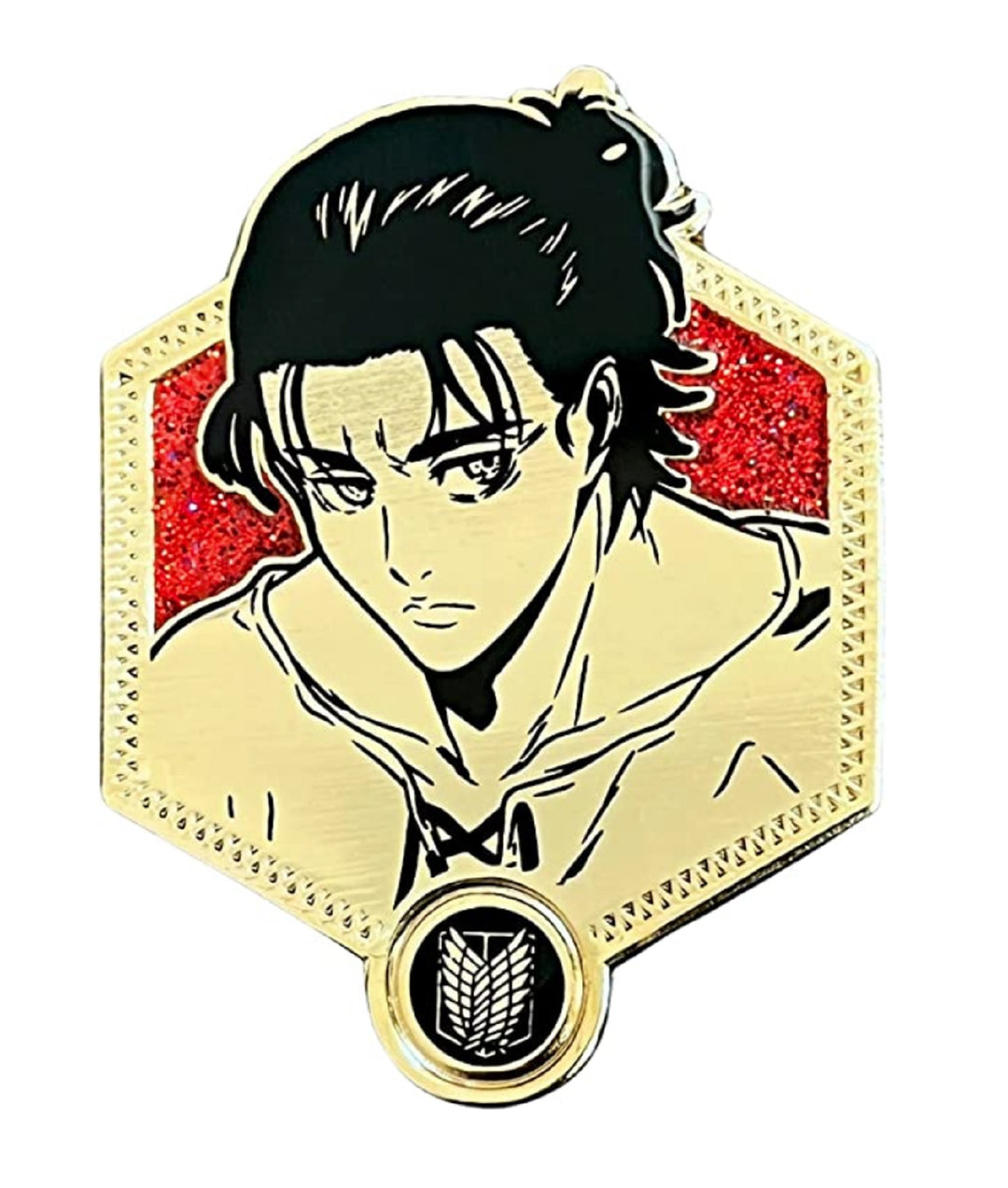 Attack on Titan Final Season Golden Attack Titan Anime Enamel Pin