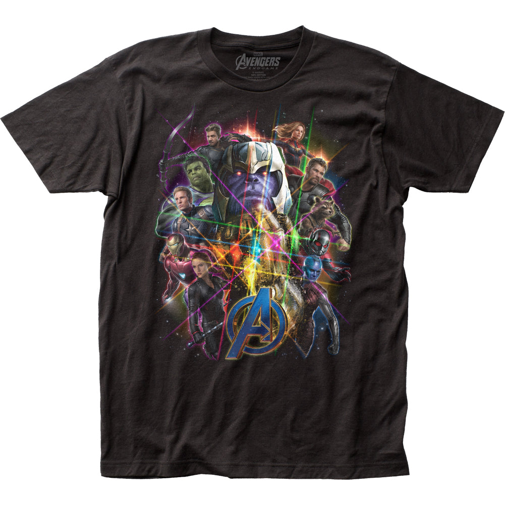 Avengers End Game Movie Poster Marvel Adult T-Shirt