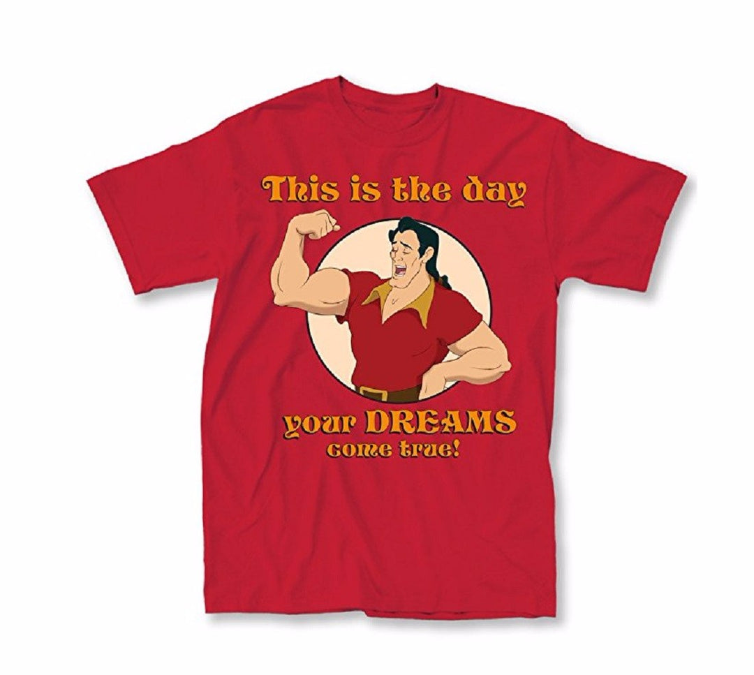 Disney Gaston Dreams Come True Adult T-Shirt