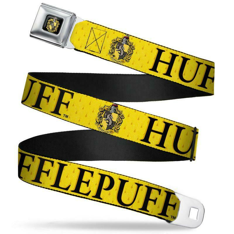 Harry Potter HUFFLEPUFF Crest Seatbelt Belt