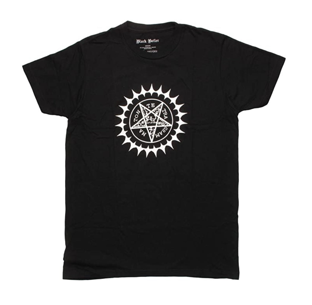 Black Butler Contract Seal Anime T Shirt