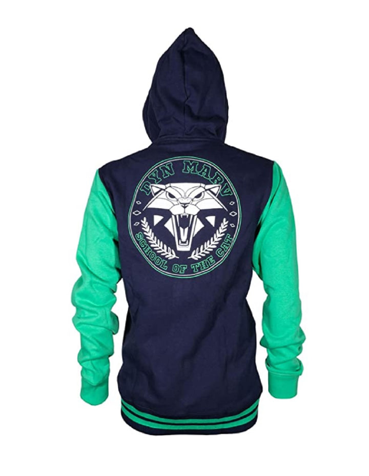 The Witcher 3 Cat School Pride Men's Gamer Zip-Up Hoodie