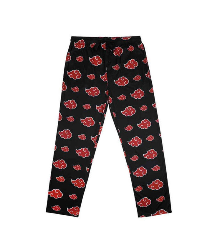Naruto Shippuden Akatsuki Clouds All Over Anime Adult Unisex Pajama Sleep Pants