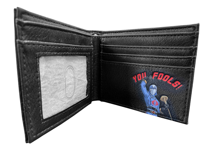 G.I.Joe Cobra Symbol with Cobra Commander Bifold Wallet