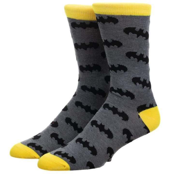 Batman All Cover Logo DC Comics Crew Socks