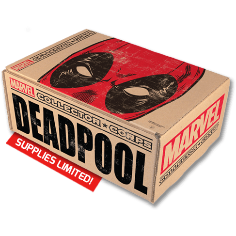 Marvel collector hot sale corps deadpool