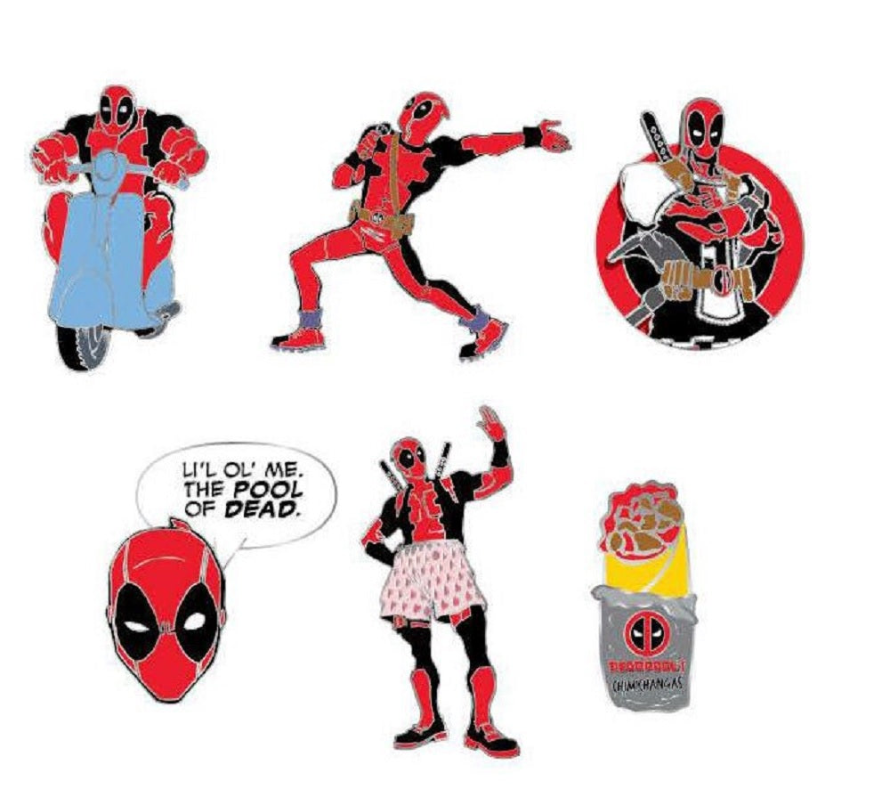 Loungefly Marvel Deadpool Random Blind Box Enamel Pin