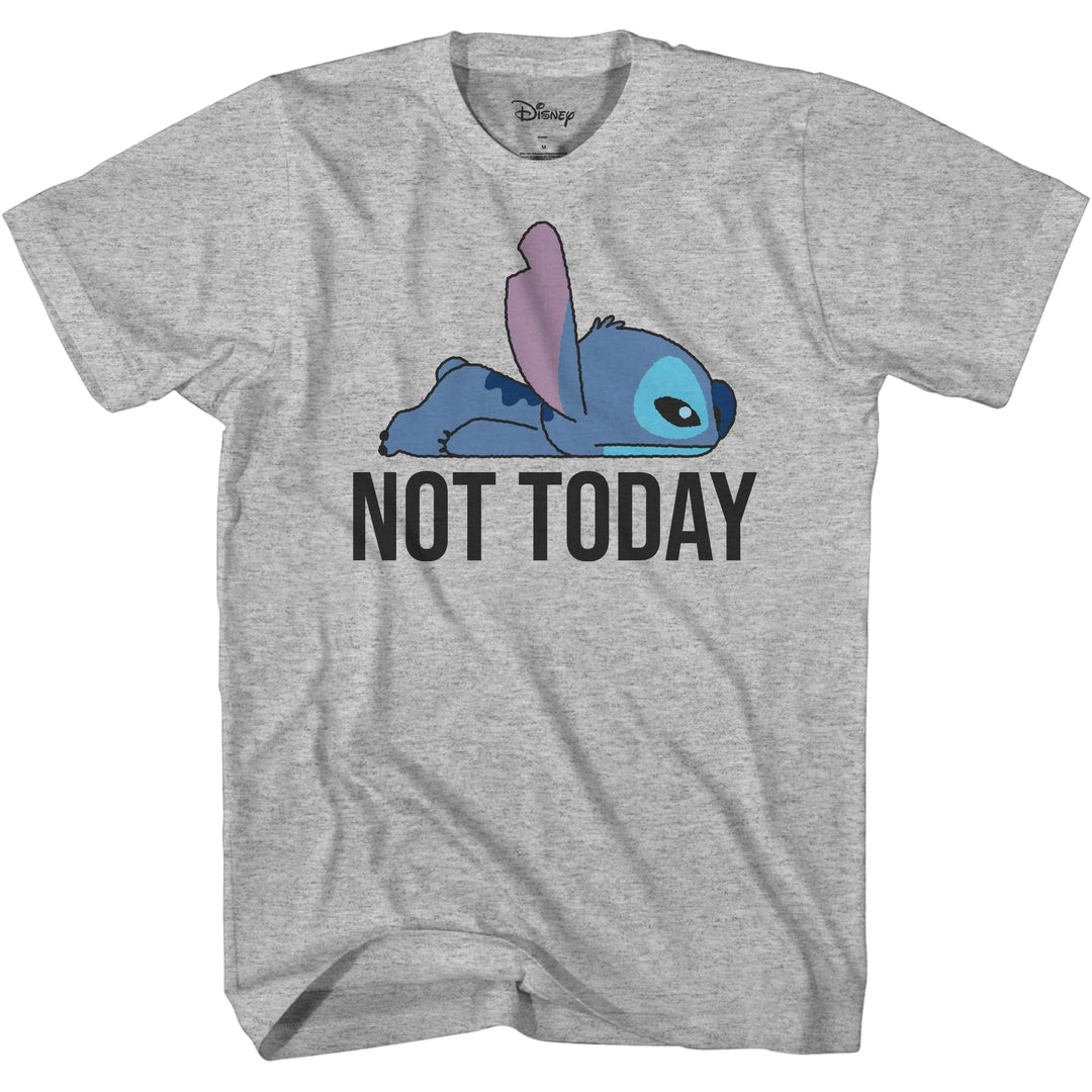 Disney Lilo And Stitch Not Today Mood Adult T Shirt