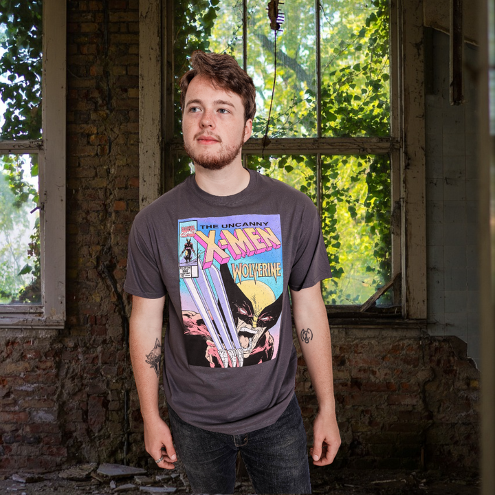 X-Men Uncanny Wolverine Claw Marvel Comics Officially Licensed Adult T-Shirt