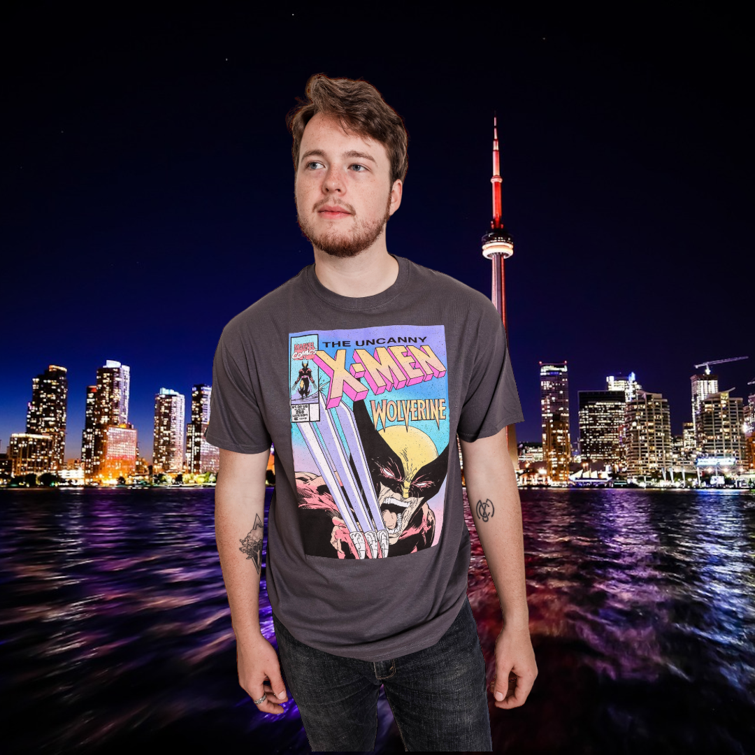 X-Men Uncanny Wolverine Claw Marvel Comics Officially Licensed Adult T-Shirt